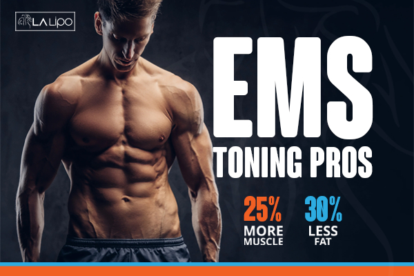 Benefits of LA-EMS Body toning treatment to improve your core strength Stratford New Town